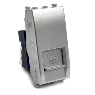 Presa telefonica RJ11 compatibile con vimar plana presa telefono