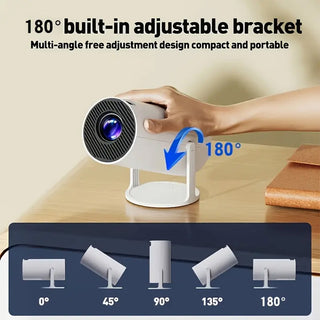 Proiettore 2in1 android11 wifi HD consolle Game 2 joystick con giochi