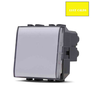 Luce notturna 2W compatibile con vimar plana interruttore ON/OFF