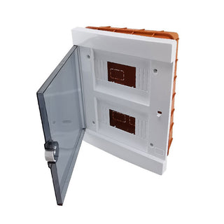 Quadro elettrico da incasso centralino 2x8 16 moduli DIN IP40