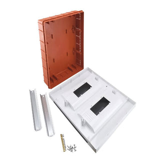 Quadro elettrico da incasso centralino 2x12 24 moduli DIN IP40