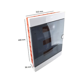 Quadro elettrico da incasso centralino 3x12 36 moduli DIN IP40
