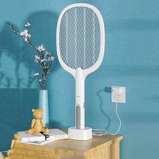 Racchetta elettrica antizanzare USB fulmina insetti e mosche
