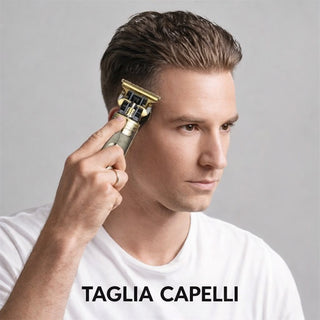 Rasoio ricaricabile 3in1 taglia peli barba capelli Hair Clipper