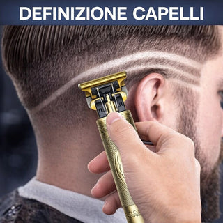 Rasoio ricaricabile 3in1 taglia peli barba capelli Hair Clipper
