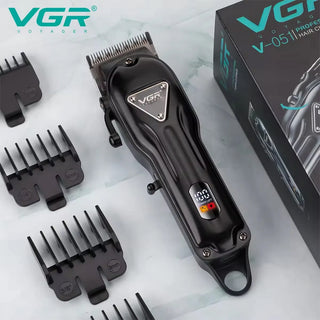 Rasoio VGR HAUR CLIPPER con display 4 pettinini leva regolabile 051