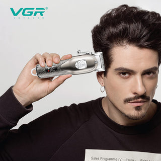 Rasoio VGR HAIR CLIPPER con display 6 pettinini leva regolabile 276