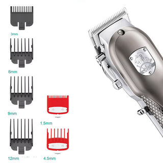 Rasoio VGR HAIR CLIPPER con display 6 pettinini leva regolabile 276
