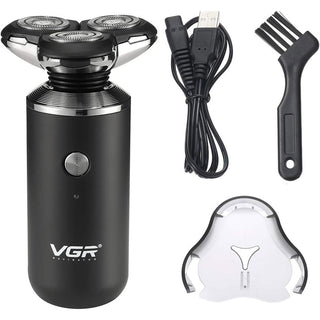 Rasoio VGR HAIR SHAVER 3 testine per barba impermeabile IPX6 317