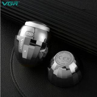 Rasoio VGR ELETRIC SHAVER impermeabile per barba  forma uovo IPX4 321