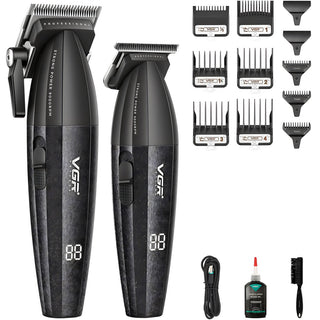 Coppia rasoi tagliacapelli VGR HAIR TRIMMERR E CLIPPER 9000rpm 640