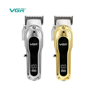 Rasoio VGR HAIR CLIPPER 4 pettinini capelli barba display 680