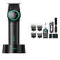 Rasoio tagliacapelli VGR HAIR TRIMMER ricaricabile per barba capelli  corpo con 4 pettinini 2 velocità max 8000 RPM display 977