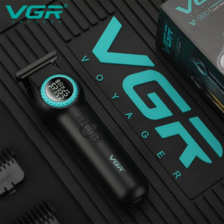 Rasoio VGR HAIR TRIMMERT barba basette 2 velocità con display  990