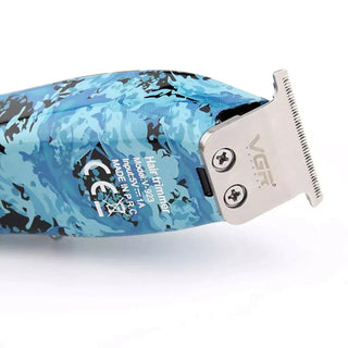Rasoio VGR  HAIR TRIMMER con display 3 pettinini 1400mah blu 923