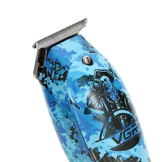 Rasoio VGR  HAIR TRIMMER con display 3 pettinini 1400mah blu 923