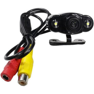 Telecamera retromarcia 2 led a colori per auto camper con staffa