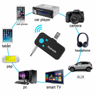 Ricevitore Audio Wireless Bluetooth Ingresso AUX 3.5mm SD Microfono
