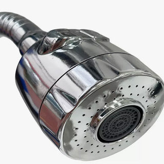 Rubinetto a canna flessibile da lavello cucina con doccetta 2 getti