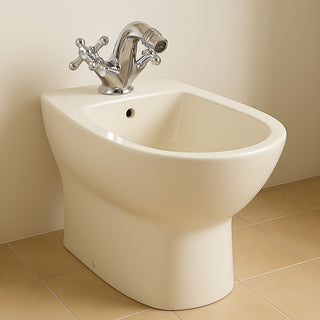 Rubinetto per bidet due manopole miscelatore da bagno modello Roma