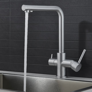 Rubinetto da cucina a due vie per depuratore d’acqua due leve