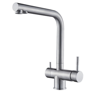 Rubinetto da cucina a due vie per depuratore d’acqua due leve