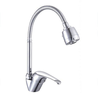 Rubinetto flessibile pieghevole da lavello per cucina a doppio getto