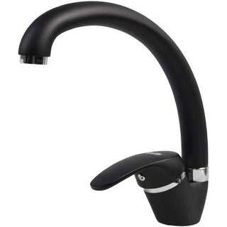 Rubinetto da cucina miscelatore per lavello colore nero opaco