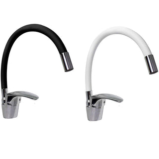 Rubinetto da lavello canna alta flessibile in silicone orientabile