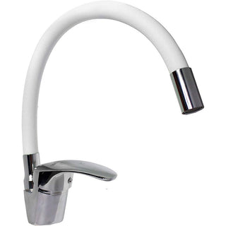 Rubinetto da lavello canna alta flessibile in silicone orientabile