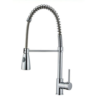 Rubinetto da cucina a canna alta orientabile 2 getti d’acqua