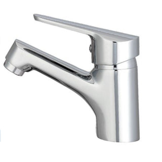 Rubinetto satinato da lavabo per bagno miscelatore modello LIKE