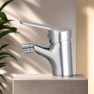 Rubinetto satinato da bidet per bagno miscelatore modello LIKE