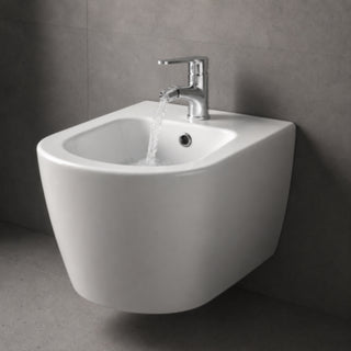 Rubinetto satinato da bidet per bagno miscelatore modello LIKE