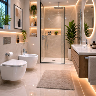 Rubinetto satinato da bidet per bagno miscelatore modello LIKE