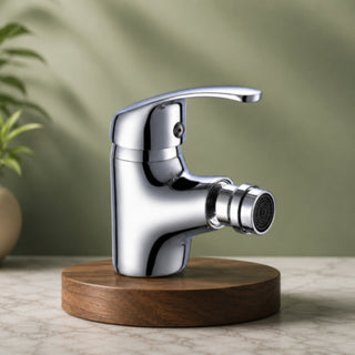 Rubinetto satinato da bidet per bagno miscelatore modello VITA