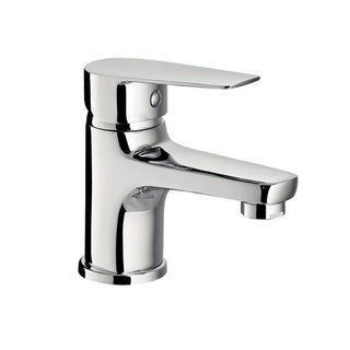 Rubinetto per lavabo quadrato cromato lucido modello Cube