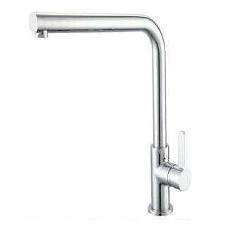 Rubinetto da cucina canna alta quadrata orientabile lavandino