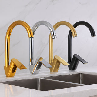 Rubinetto per lavello da cucina a canna alta miscelatore orientabile