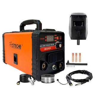 Saldatrice inverter 350 ampere elettrica con display con accessori