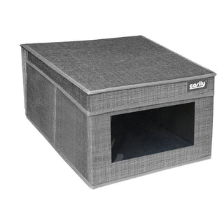 Scatola porta abiti con coperchio porta documenti oggetti 25x35x16 cm