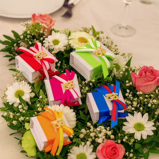 Scatoline portaconfetti forma di libro x festa 18 anni 12 bomboniera