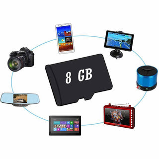 Micro SD con adattatore scheda di memoria da 8 16 32 64 e 128 GB