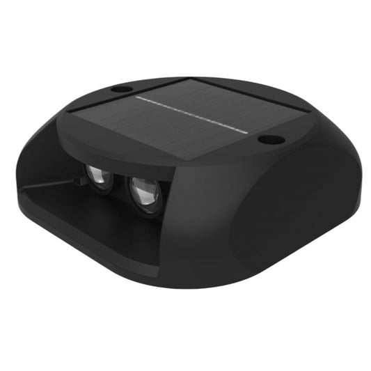 Faretto segnapasso con pannello solare 0.4 watt luce a led per sentieri luce calda 3000k IP54