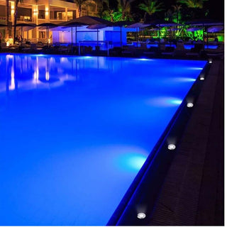 Faretto segnapasso a led 0,5 watt punto luce da incasso vialetti IP67