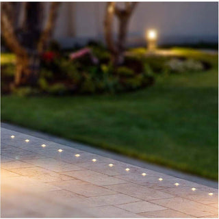 Faretto segnapasso a led 0,5 watt punto luce da incasso vialetti IP67