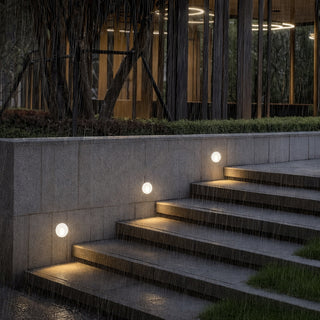 Faretto led ad incasso segnapasso 1,5W luce fredda calda naturale IP54
