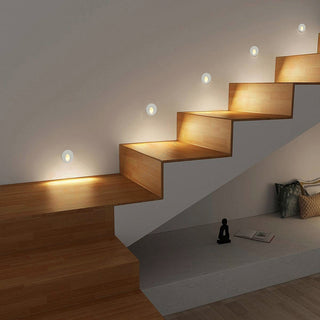 Faretto led ad incasso segnapasso 1,5W luce fredda calda naturale IP54