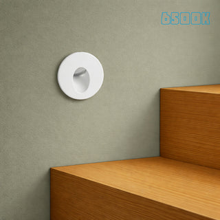 Faretto led ad incasso segnapasso 1,5W luce fredda calda naturale IP54