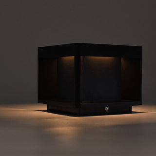 Faretto led 10W a pannello solare cubo da parete  tecnologia CCT IP65